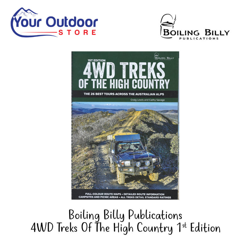 Boiling Billy 4WD Treks Of the High Country 1st Edition. Hero image with title and logos