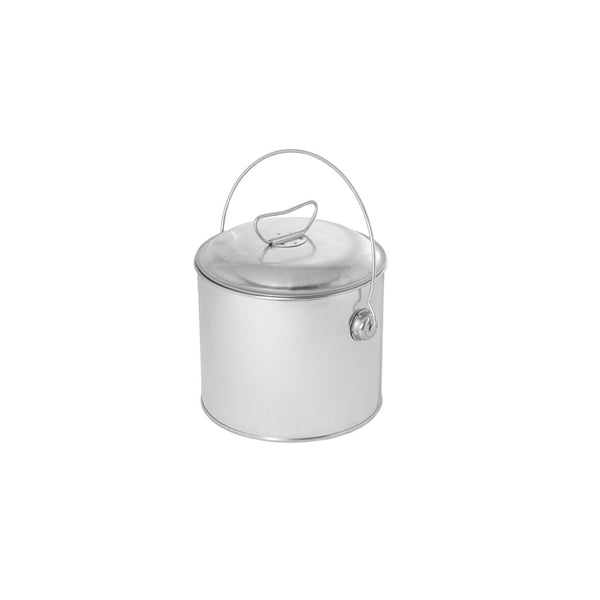 Silver | Campfire Billy Tin with Lid 1.5L