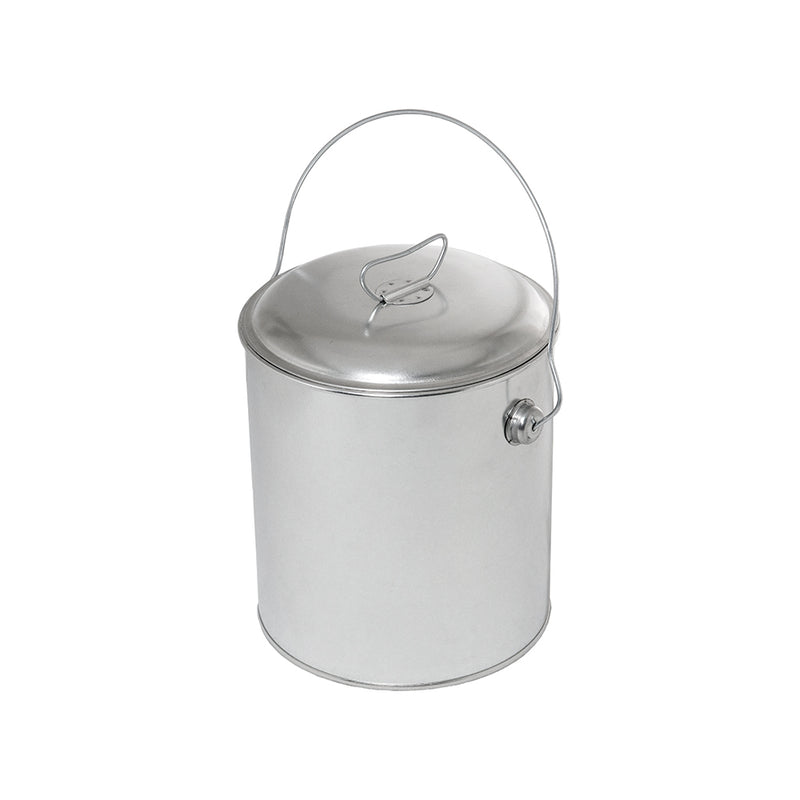 Silver | Campfire Billy Tin with Lid 6L