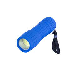 Blue | Brillar Pocket Torch Front View. 