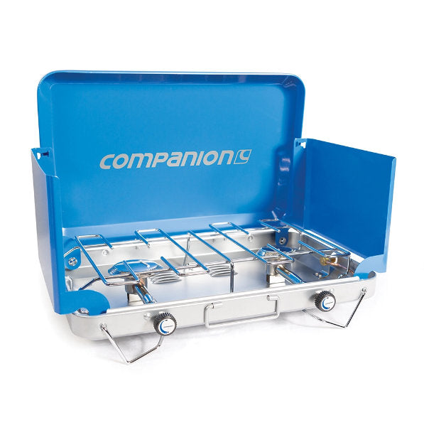 Blue | Companion Ranger 2 Burner Stove