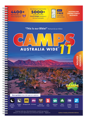Camps 11 Australia Wide A4 Spiral Book. Front Cover
