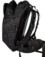Jet Black | Side of Backpack