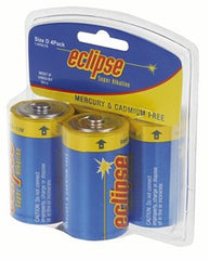 Eclipse Size D Battery 4 Pack