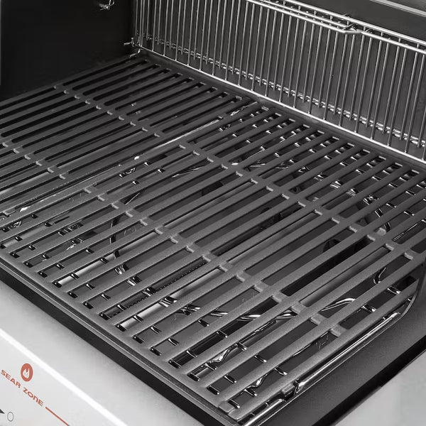 Black | Porcelain-enamelled cast iron grills