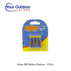 Eclipse AAA Alkaline Batteries - 4 Pack