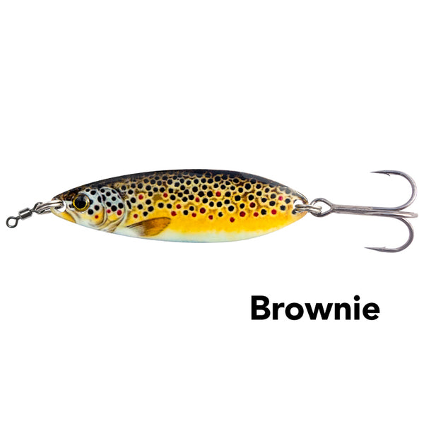 Brownie | Black Magic Enticer Spoon Lure