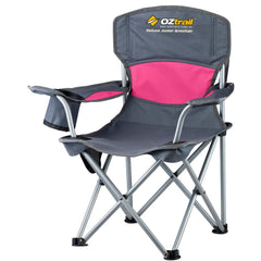 Pink | Oztrail Deluxe Junior Chair | FCC-DJCP-B