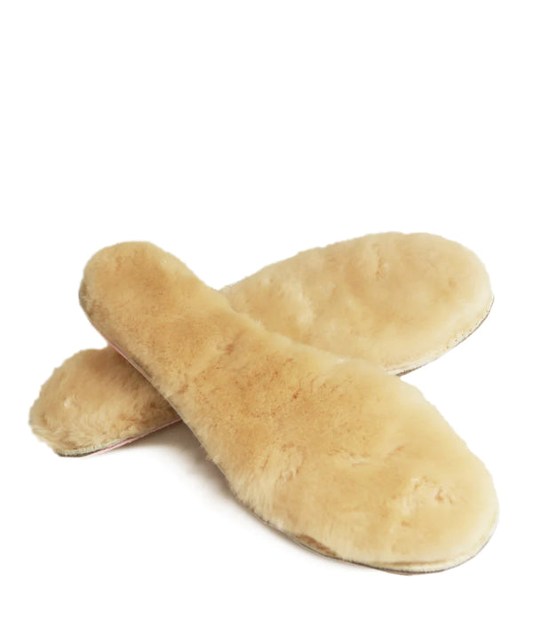 Natural | Jumbo Ugg Australian Wool Insole. Layered