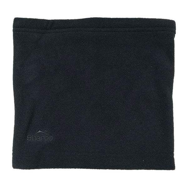 Black | Sherpa Adult Fleece Neck Warmer