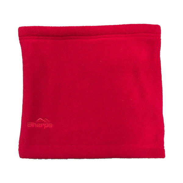 Red | Sherpa Fleece Neck Warmer