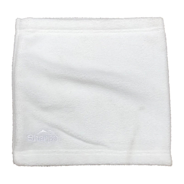 White | Sherpa Adult Fleece Neck Warmer