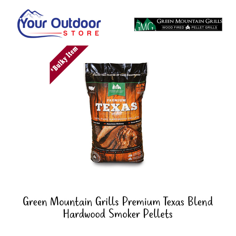 Green Mountain Grills Premium Texas Blend Hardwood Pellets