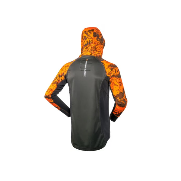 Desolve Fire Veil | Hunters Element Vantage Kids Top, Back View. 