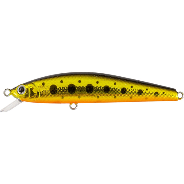 Spotted Gold Wolf | Atomic Hardz Jerk Minnow 65 Suspending