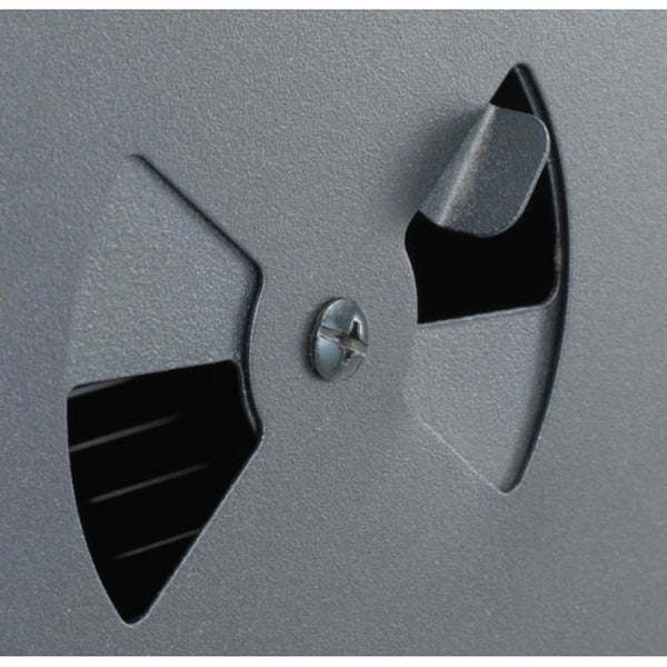 Rear air vent on Hark 2 Door Gas Smoker with Window