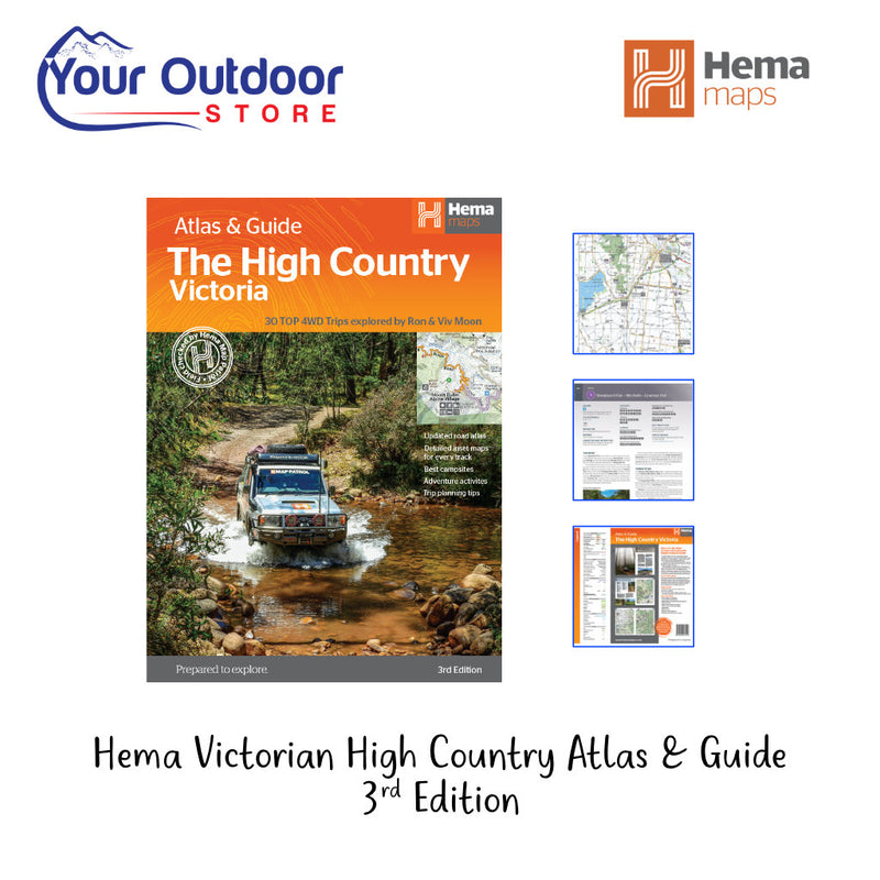 Hema Atlas & Guide The High Country Victoria