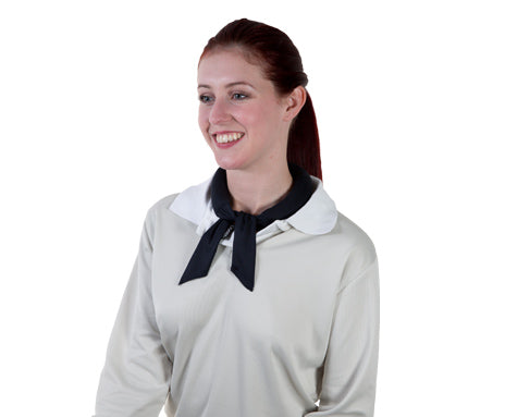 Navy | UVeto Kool Tie. On Female Model