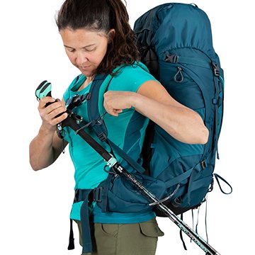 STOW-ON-THE-GO TREKKING POLE ATTACHMENT