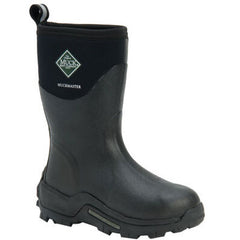 Angled side view of toe and outside of boot