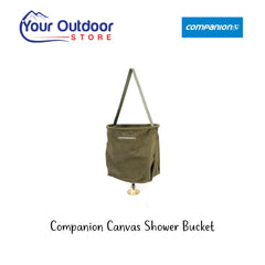 Companion Canvas Shower Bucket