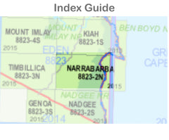 Narrabarba 8823-2-N NSW Topographic Map 1 25k