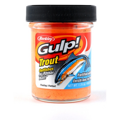 Orange Pulp | Berkley Gulp Trout Dough Jar