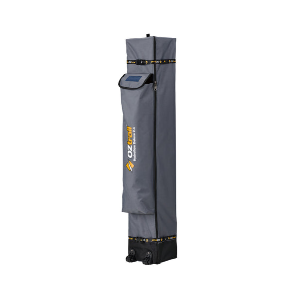 Gazebo packed Up In Storage Bag With Wheels