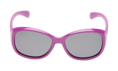 Purple | Ugly Fish Mermaid Junior Unbreakable Sunglasses PKM533 PU.SM. Front View