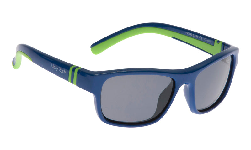 Blue/Green |  Ugly Fish Junior Polarised Unbreakable Sunglasses PK699 B.SM