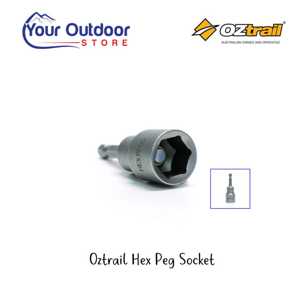 Oztrail Hex Peg Socket | Your Outdoor Store