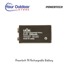 Powertech 9V Rechargable Battery