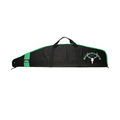 Black / Green | Ridgeland Classic Gun Bag, Side View Showing Carry Handles and Logo. 