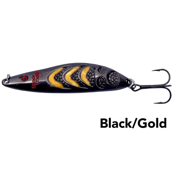 Black Gold | Black Magic Rattle Snack Spoon Lure