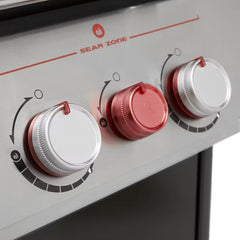 Black | Temperature control knobs