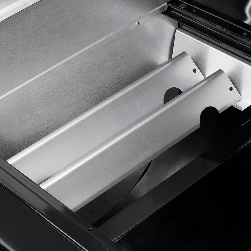 Close up of flavourizer bars.