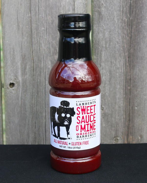 Lamberts Sweet Sauce O'Mine. BBQ marinade sauce. Your Outdoor Store