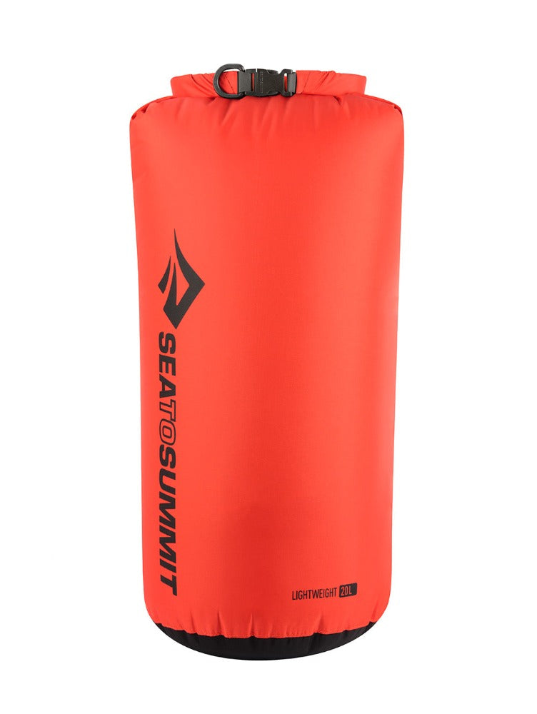 Red | Sea To Summit Lightweight Dry Sack. Entire Sack 20L