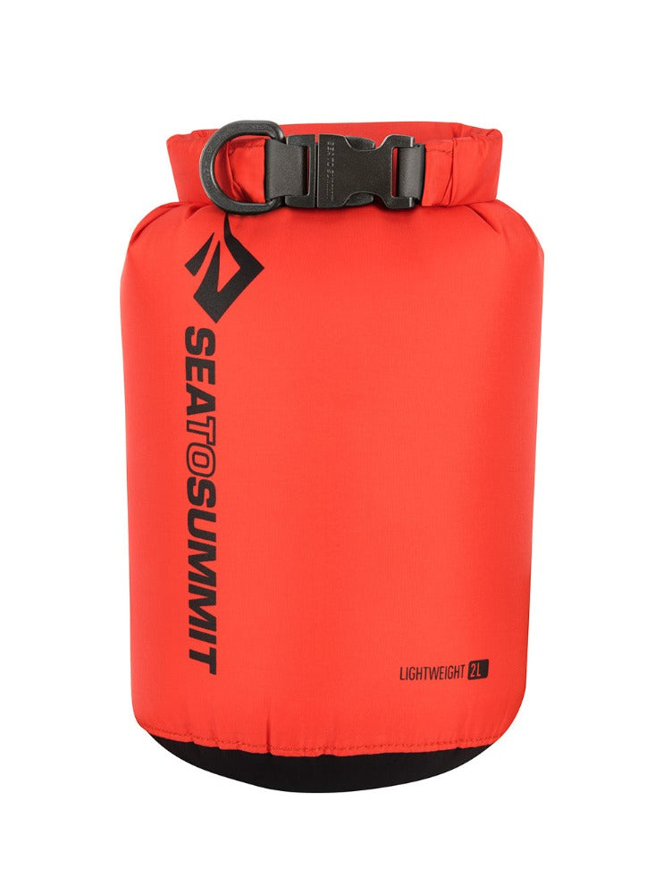 Red | Sea To Summit Lightweight Dry Sack. Entire sack 2L