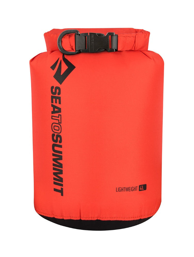 Red | Sea To Summit Lightweight Dry Sack. Entire Sack 4L