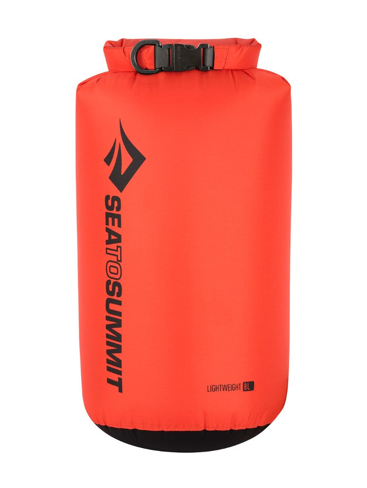 Red | Sea To Summit Lightweight Dry Sack. Entire Sack 8L