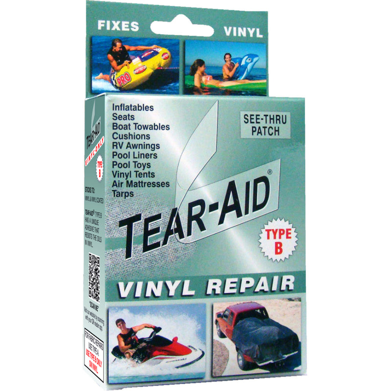 Clear | Tear Aid Type B Green- Vinyl Repair