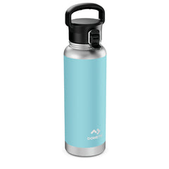 Lagune | Side of bottle with lid on. light blue colour