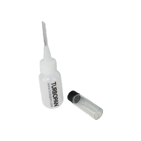 Clear | Turbo Snuffer and Vial out of Packaging. 