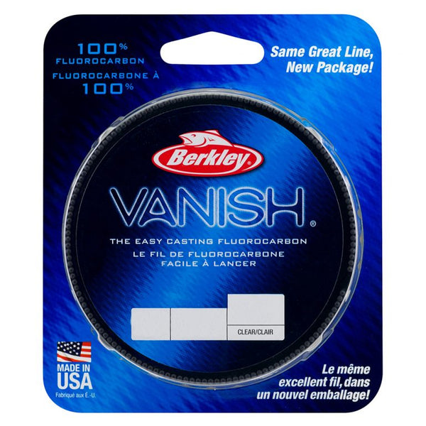 Clear | Berkley Vanish Fluorcarbon Line 228M