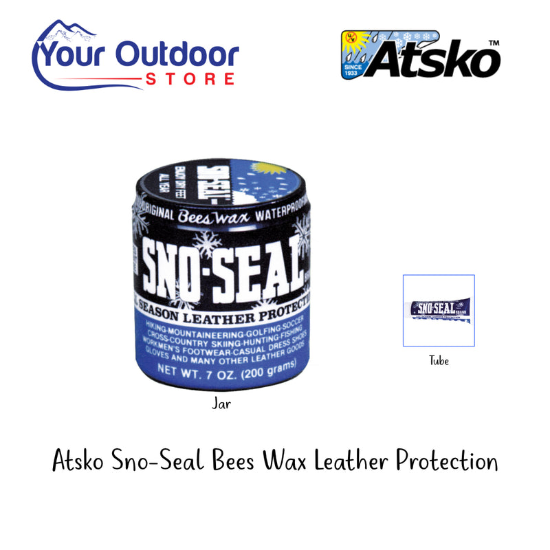 200g Jar Atsko Sno Seal All Season Leather Protection