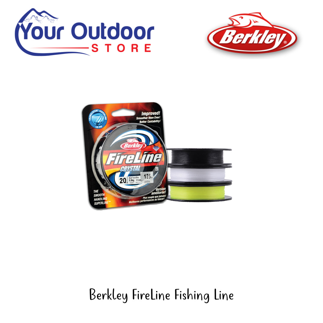 Berkley FireLine Ice Fishing Line - Crystal - 10lb