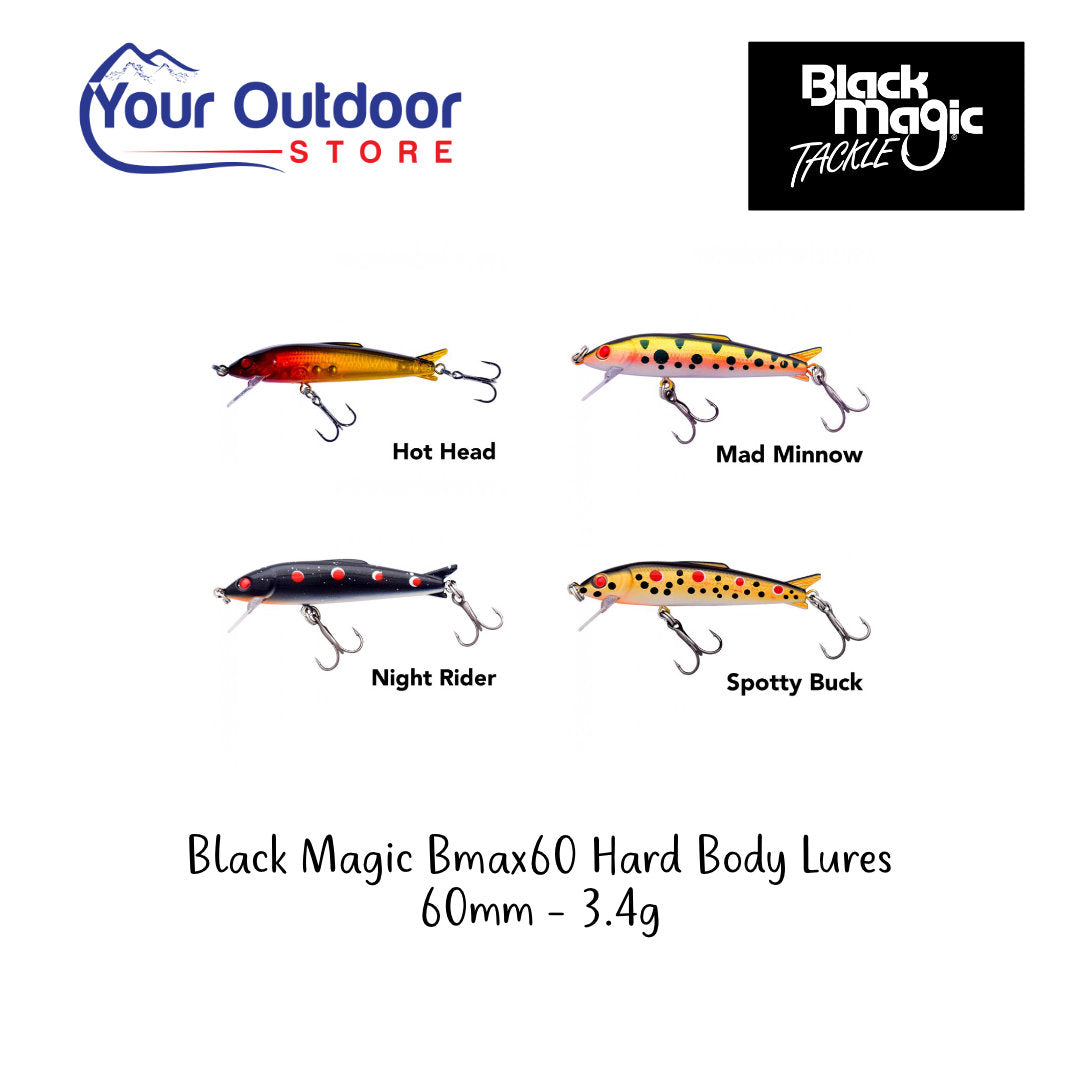 Black Magic BMax 60 Hard Body Lures