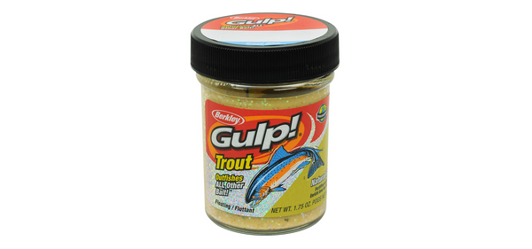Chunky Cheese | Berkley Gulp Trout Dough Jar