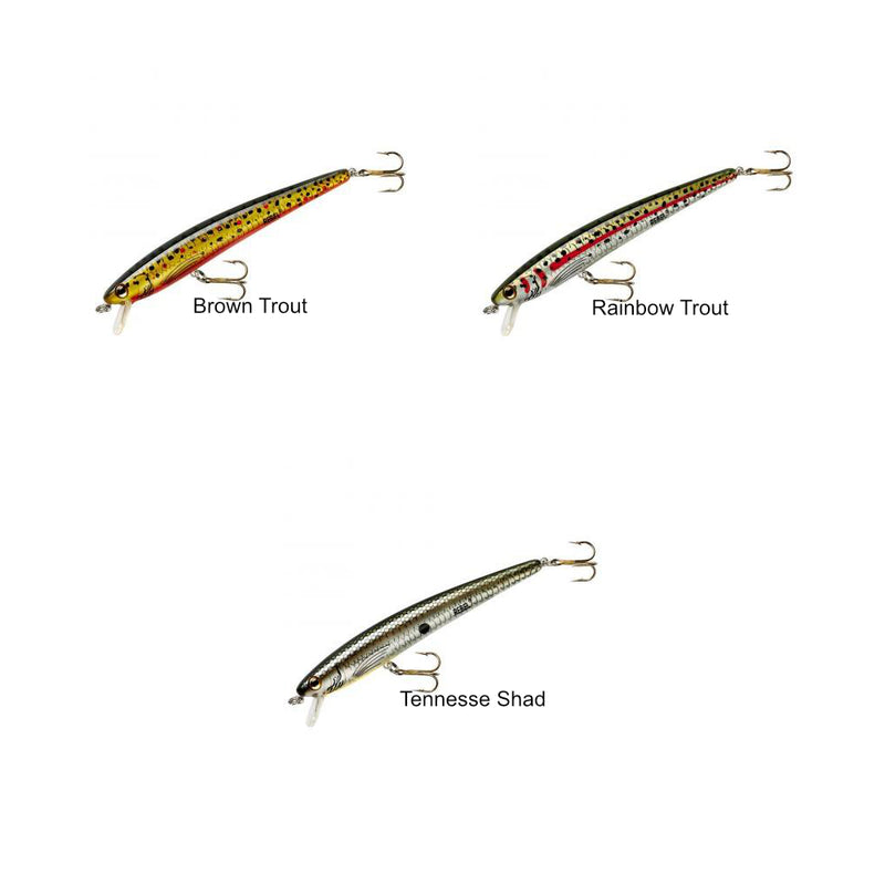 Rebel Tracdown Ghost Minnow. Colour Variants.